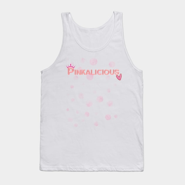 Pinkalicious Tank Top by Once Upon a Find Couture 